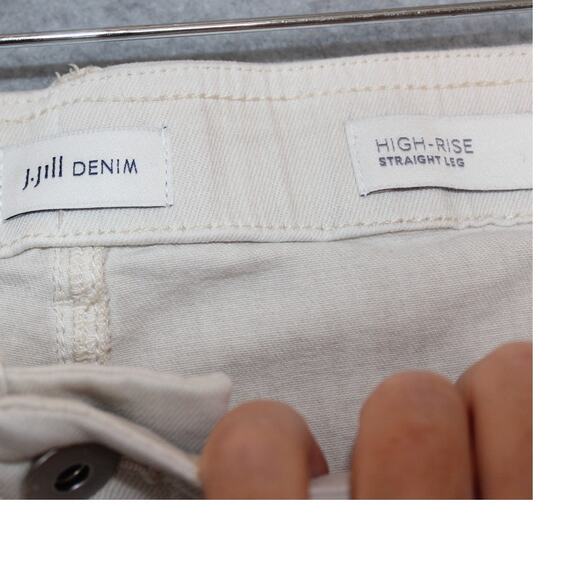 J.‎ Jill Denim High Rise Straight Leg Size 28 Reg - Picture 4 of 9